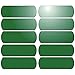 Mygoodprice - Confezione da 10 adesivi rifrangenti per casco, 6 x 2 cm verde