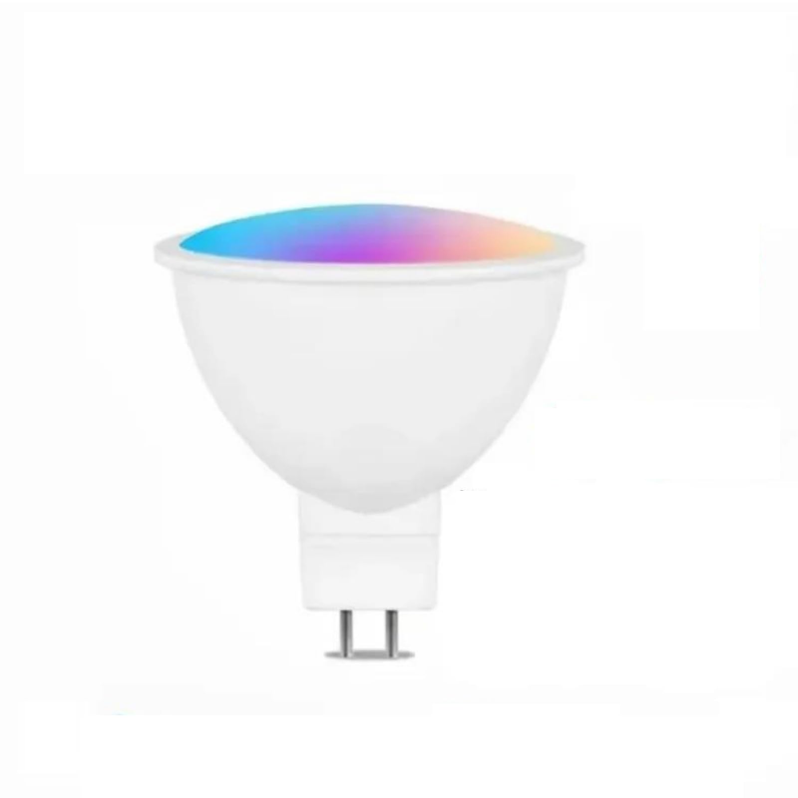Lampadina Intelligente RGB, MR16/5W Dimmerabile con Controllo Vocale, Compatibile con Alexa, Alice, Google Home, Salute, Yandex Homekit, Hotel, Bar,2pcs