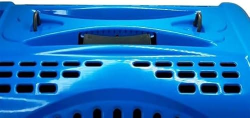 Caixa de Transporte para Gatos, Cachorros e Coelhos - Com Alça Resistente e Boa Ventilação para leva