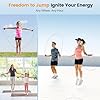 Jump Rope,Tangle-Free Rapid Speed Jump Rope with Ball Bearings for Men,Women and Kids,Adjustable Steel Skipping Rope with Ergonomic Foam Handles,A Ideal Equipment and Accessories for Workout,Fitness,Exercise,Home Gym,Slim Body #5