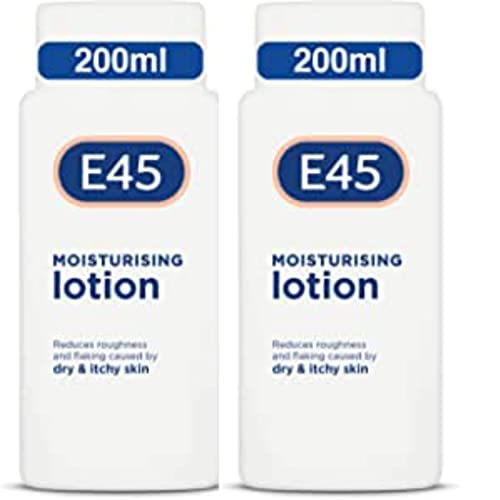 E45 Dermatological Moisturising Lotion (200ml) - Pack of 2