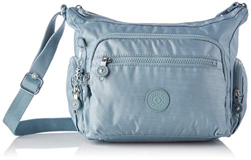 Kipling Gabbie S, Crossbody Donna, Lucidatura Marina, Taglia unica