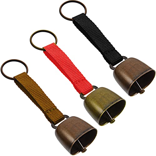 3 Pieces Dog Collar Bell Dog Cowbell Goat Bell for Dog Collars with Tracking...