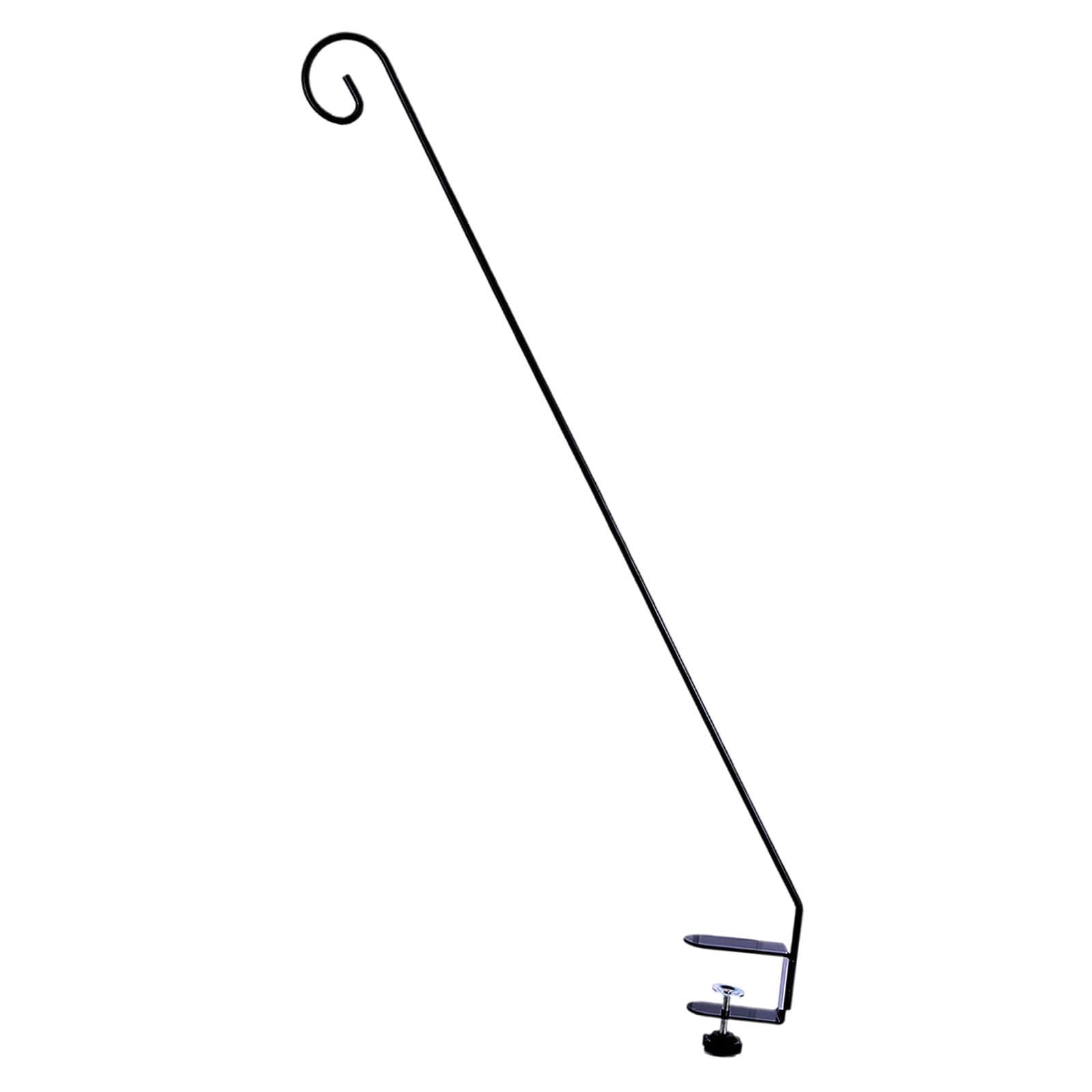 Enakshi® Shepherds Hook Stable Multiuse Hanging Bird Feeder for Outdoor Patios Solar Light 1 hook|Gardening Supplies | Plant Care, Soil & Accessories | Plant Hooks & Hangers