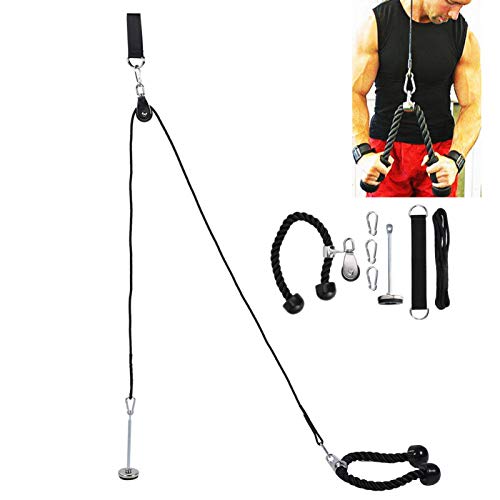 Fitnessapparatuur Krachttraining Fitnessapparatuur Laadpen Expander Halter Set met drie koppen - Image 4