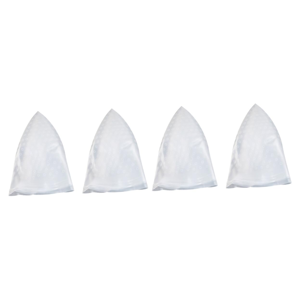 NOLITOY 2sets Silicone Hair Dye Cap Elastic Highlight Hat Protective Salon Hair Cap Dyeing Tool for Home Salon Use 2pcs*2