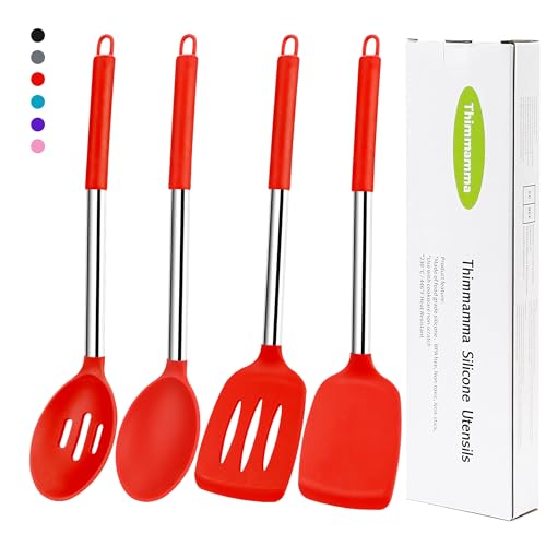 Cuillère en silicone résistant à la chaleur pour poêles et plats - 2