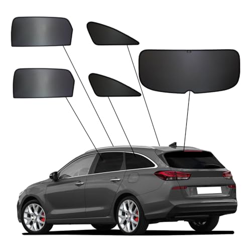 Protection visuelle et solaire Hyundai i30 CW PDE 2017- Noir