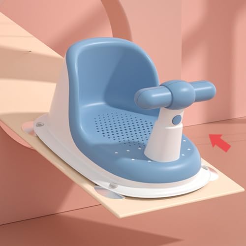 Siège de bain bébé en PP robuste avec dossier de confort sécurisé