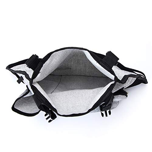 Fushida Walker Bag,Walkers Accessory Bags,Rollator Storage Bag,Wheelchairs Storage Bag with Durable Straps,Walkers Tote Bag with Multi-Pockets - Thumbnail 2