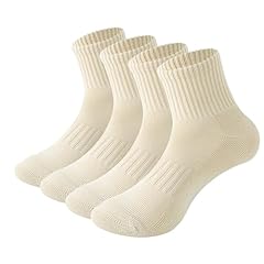 4 Pairs, Color#04 Beige