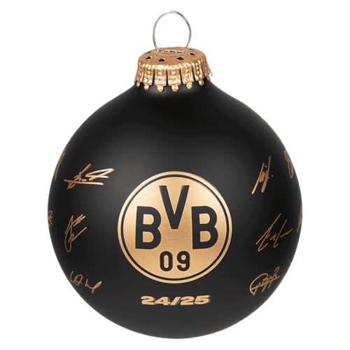 BVB Borussia Dortmund Unterschriften 24/25, Weihnachtskugel,...