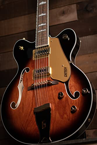 G5422G-12 Electromatic Classic Double-Cut 12-Cordes Single Barrel Burst - Les Beatles, Paul McCartney, John Lennon, RIngo Starr, George Harrison G5422G-12 Electromatic Classic Double-Cut 12-Cordes Single Barrel Burst – Image 6