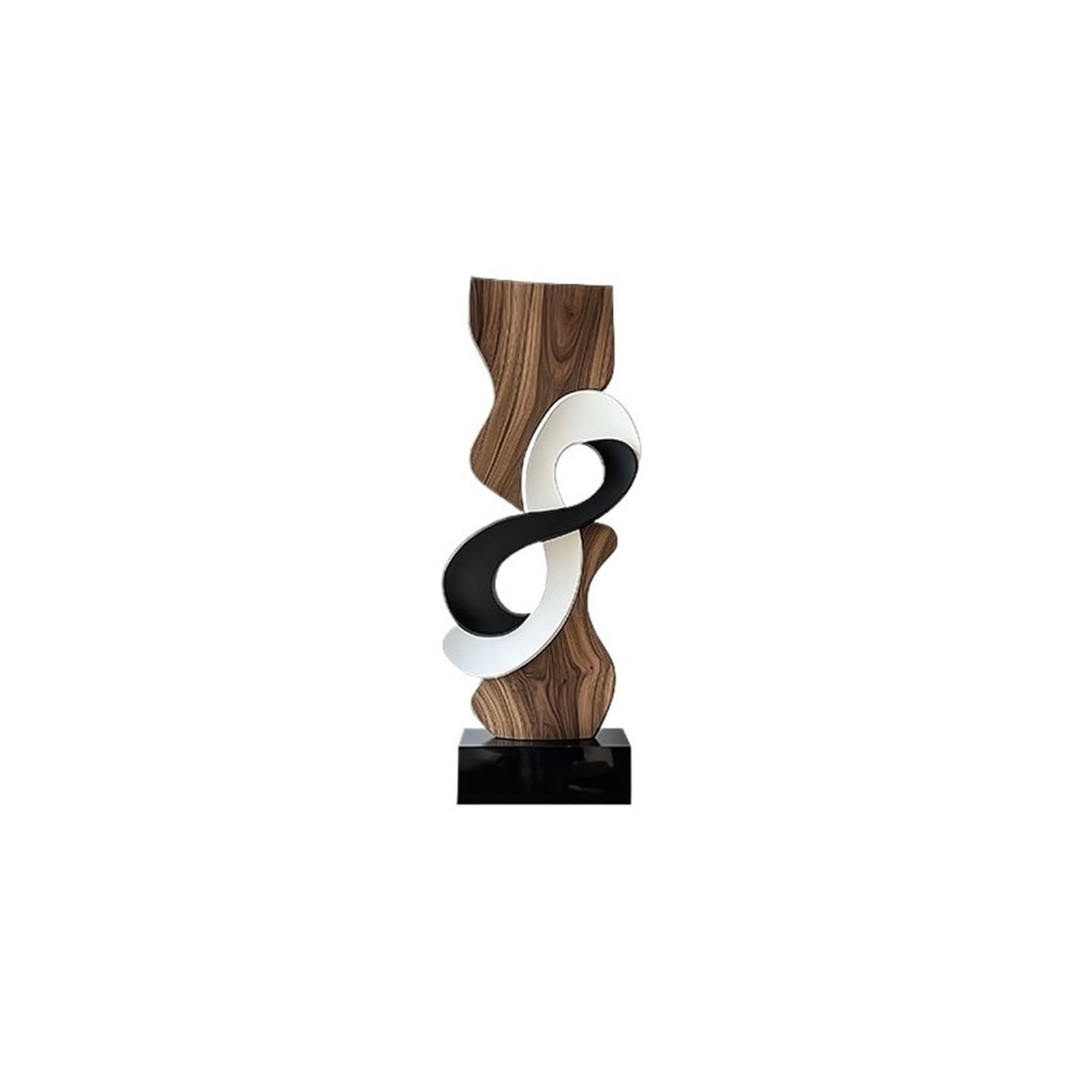 AILIUXIAOYAN Home Hecor Tabletop Artwork Abstract Creative Wooden Sculpture Ornaments Home Decor