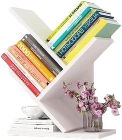 DC'art Estante para Livros em Formato de Ziguezague, 1 Prateleira...
