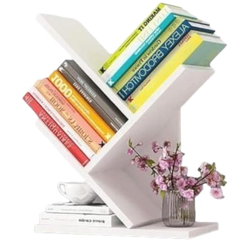 DC'art Estante para Livros em Formato de Ziguezague, 1 Prateleira...