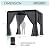 LVUYOYO Louvered Pergola 10' x 10', Outdoor Pergola with Adjustable Roof, Patio Aluminum Frame Metal Gazebo with Curtains and Netting for Patio, Backyard, Garden, Deck (Black)