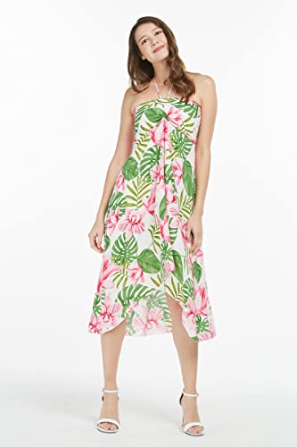 Image of Hawaii Hangover Family Matching Hawaiian Clothes, Lotus & Orchid | Family matching Hawaiian outfits, Lotus & Orchid, lightweight rayon, machine washable, tropical floral print, luaus, cruises
