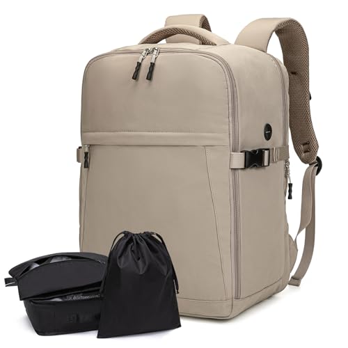 Zaino da Viaggio Aereo Bagaglio a Mano per EasyJet 45x36x20 Zaino Aereo Cabina con Gestore Bagagli Borsa da Viaggio con Scomparto Computer