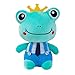 LIUCHANG Plüschspielzeug Glow Frosch Gefüllte Tier Schlafende Begleiterbettzeit Plüsch Spielzeug Angst vor dunkelgrünem Geschenk for Kinder liujiapeng55
