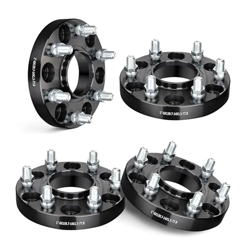 EVIL ENERGY 6x5.5 Wheel Spacers 1 inch Compatible with Ram 1500 2019-2