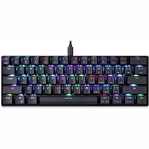 Teclado Gamer Feiyx Mecánico USB QWERTY Compacto