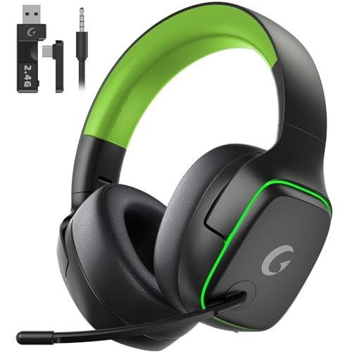 スカフ、連呼、ヘッドセット Amazon.co.jp: ゲーミングヘッドセット ps5 ヘッドセット 【2.4G USB