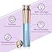 iMusthav Portable Flawless Facial Hair Remover for Women – Painless, Fast & Precise Flawless Electric Razor & Epilator for Face, Lips, Chin hair removal – 18K Gold-Plated, 360° LED Light