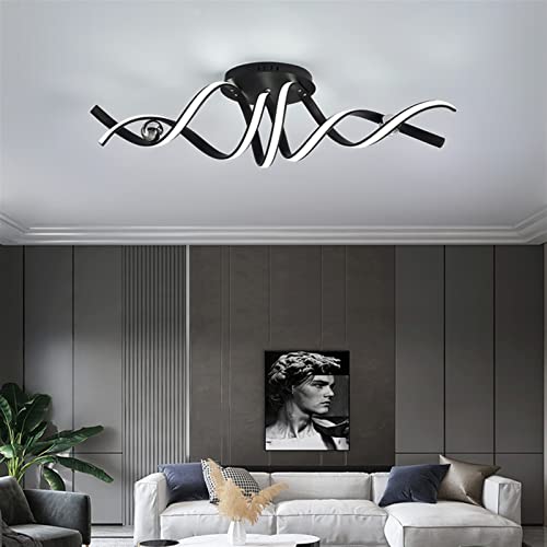 Éclairage plafond insuffisant ? Solution lustre moderne LED salon