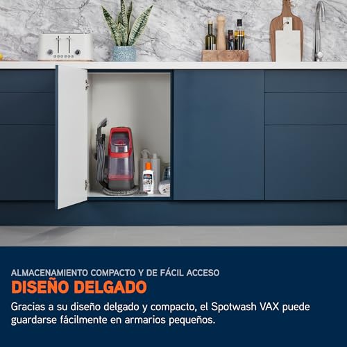 Vax SpotWash quitamanchas y limpiador de alfombras y tapicería con potente succión, para escaleras, sofás, coches y superficies duras, portátil para la limpieza diaria del hogar - imagen 10