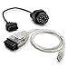 Produktbild Adapter Universe OBD Diagnose USB Interface Ediabas INPA K+DCAN mit OBD 2 auf OBD 1 20 Pin