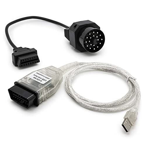 OBD Diagnóstico USB Ediabas DCAN con conector 20 pin para solucionar fallos electrónicos