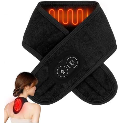 KUWUNG USB Neck Heating Pad with Massage Cover