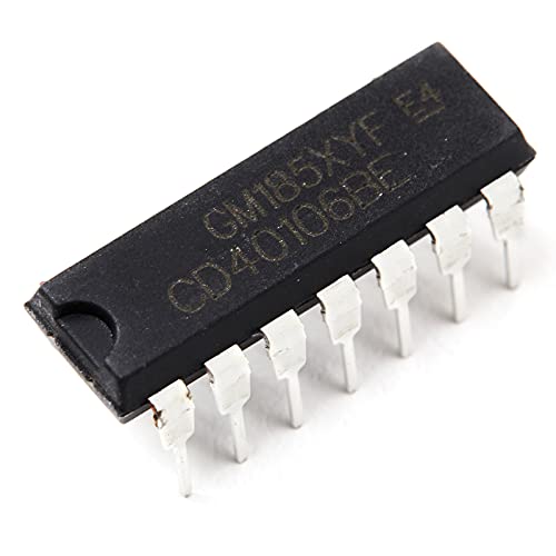 Bridgold 10Pcs Cd40106Be Cd40106 40106 Cmos Hex Schmitt-Trigger Inverters 3V To 15V,Dip-14 #TOP3