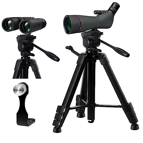 Trépied jumelles stable et réglable pour observation nature et chasse - 3