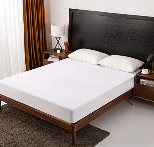 Magichome-Full-Size-Mattress-Protector100-Waterproof-Mattress-Cover-Soft-Cotton-Terry-Surface-Fitted18-Deep-Pocket-Breathable-Noiseless