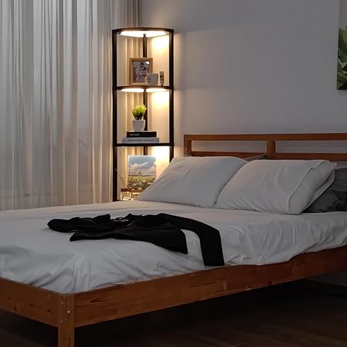 Fenlo FENCCT107 Fantasy Edge Pro - 66 Inch Glass Led Corner Shelf Lamp thumb #8