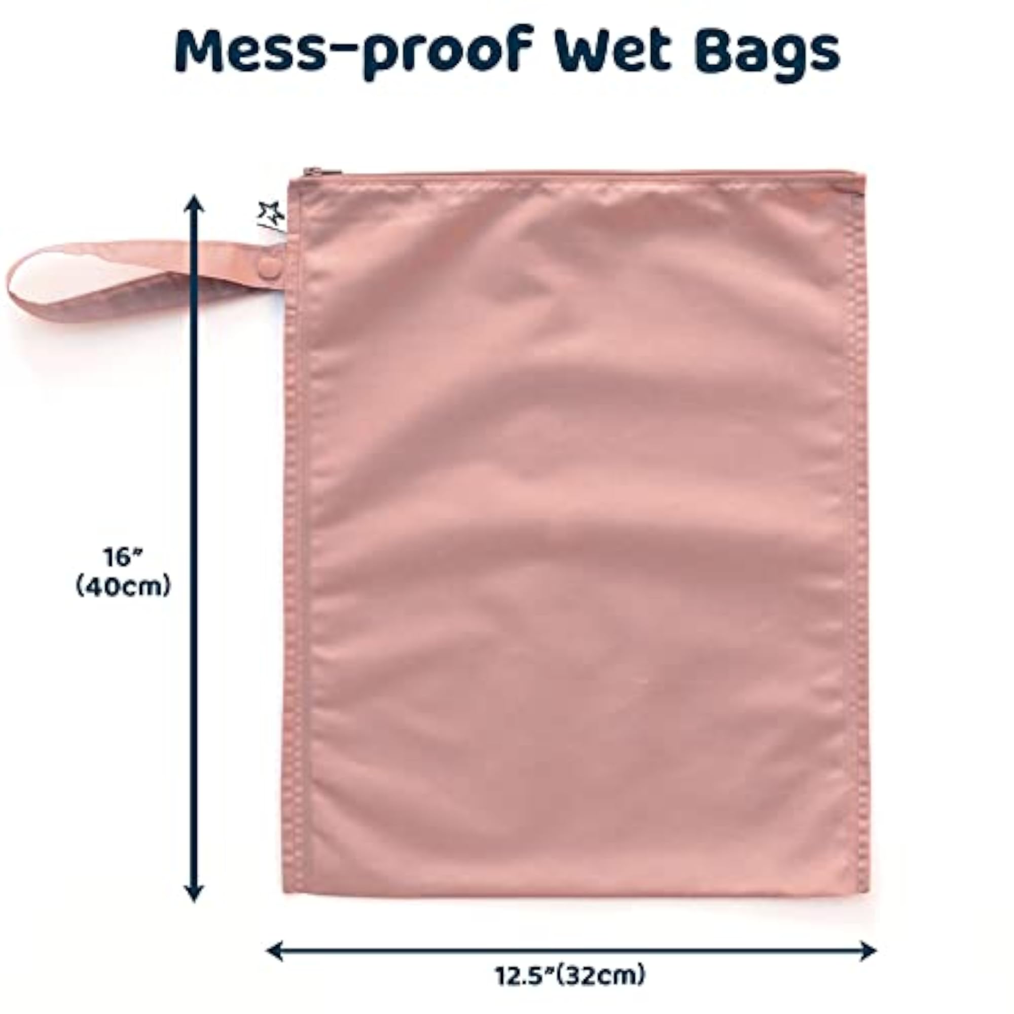 Wet Bag Set, 2 Piece Waterproof Travel Pouch