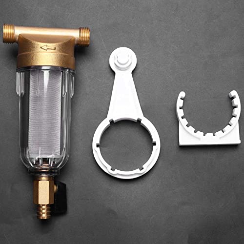 Jojomino 2X 4 Split-Mond Waterfilters Front Purifier Koperen Lood Pre-Filter Backwash Verwijderen Roest Verontreinigende Sediment Pipe - Image 6