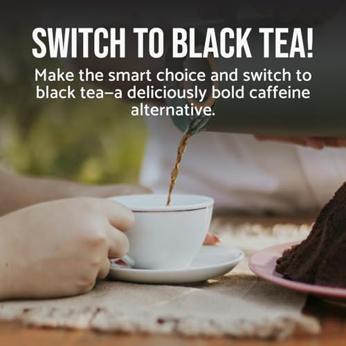 WHYZ Instant Black Tea Powder, 4.5 oz, Unsweetened Iced Tea Concentrate from Real Black Tea Leaves, Instant Powder for Hot & Cold Drinks, Powdered & Unsweet Tea 127 Servings