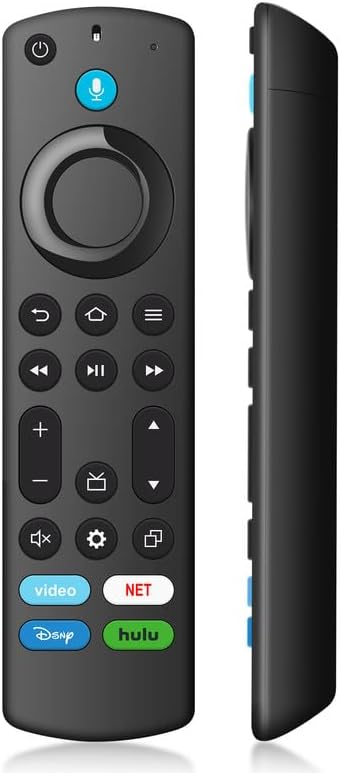 Remote Control Replacement Compatible with Fire Smart TV Stick 4K Max(Lite/4K), for Insignia/Pioneer with Voice Control, for FireStick Remote TV Cube/Smart TV 3rd Gen