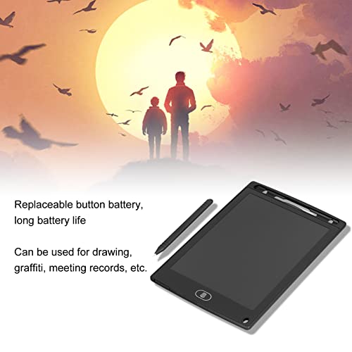 LCD Writing Tablet, 8.5 Inches Full Screen Erasable Drawing Pad for Kids Adults Electronic Doodle Board for School Home Office Use - Image 2