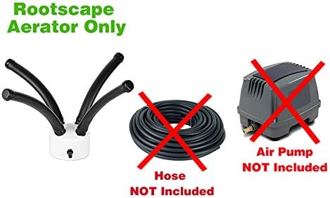 Rootscape Pond Aerator Air Diffuser - Replaces Air Stones For Ponds - Pond Aerators For Large Ponds - Koi Pond Filtration Accessories - Pond Aerators For Outdoor Ponds - Pond Aerator Diffuser