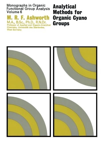 Analytical Methods for Organic Cyano Groups