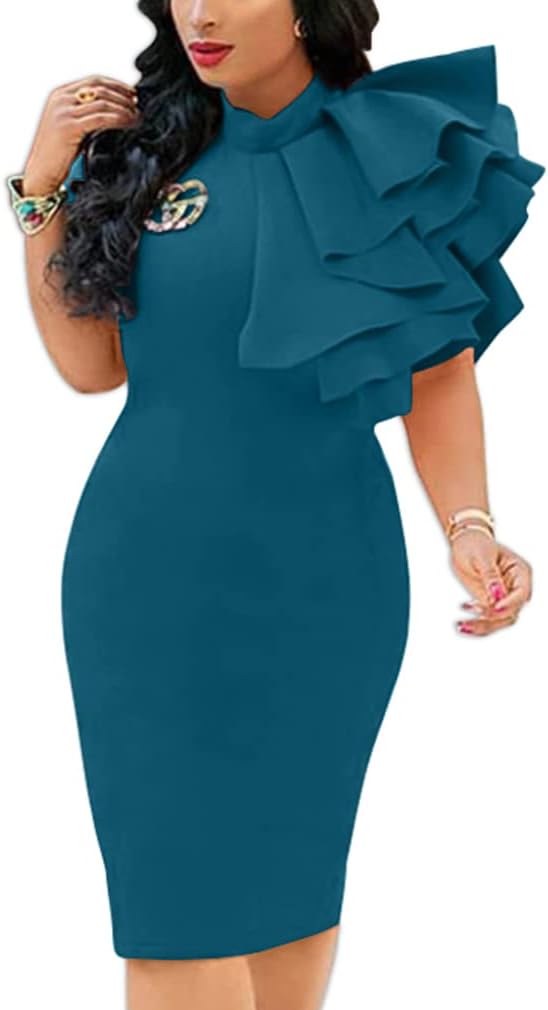 theo midi dress MIDI DRESS WITH ASYMMETRICAL GORE SKIRT – THEO