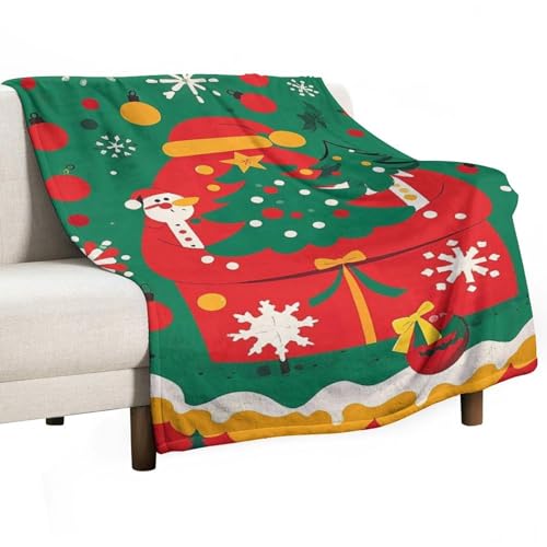 Plaid en flanelle de Noël doux et résistant pour lit et sofa de standing - 2