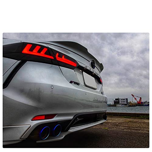 Inginuity Time Led Tail Lights For Toyota Camry 2018 2019 2020 2021 2022 2023 Rear Lamps Start Up Animation Drl Brake Turn Signal Assembly (Black) #TOP5