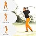 Orange Whip Golf Swing Trainer Aid, Patented Counterbalanced Golf Swing Aid, Made in The USA, 47
