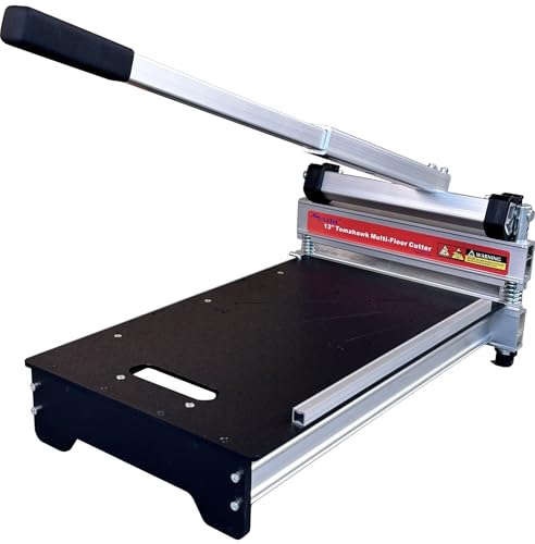 Cortador De Suelo Profesional 340 Mm - Para Laminado, Vinilo, Parquet, ángulo Ajustable, Cuchilla Tungsteno
