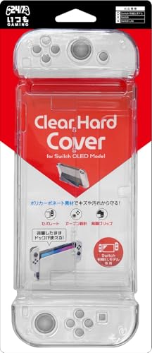 Switch本体有機EL JCホワイト　ハードケースと防塵ケース付き(サービス) Nintendo Switch 有機ELモデル用 本体ケース ハードケース 分